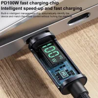 کابل شارژ typ c ایفون مک دودو ۳۰ وات دارای نمایشگر