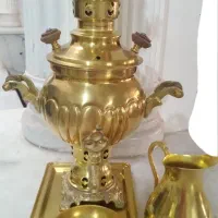 سماور زغالی برنجی