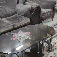 مبل ۷نفره ب همراه میز و ۴تا عسلی فقط ۱ملیون ۵۰۰|مبلمان خانگی و میز عسلی|پاکدشت, پاکدشت (مامازند)|دیوار