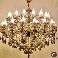 لوستر برنزی 10 شاخه