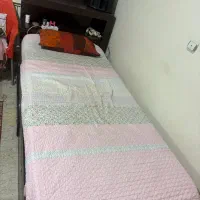 تخت یک نفره با دو کشو و یه باکس
