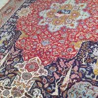 یک تخته فرش 12متری سالم وتمیزخوشنقشه|فرش|ساوه, |دیوار