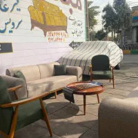 مبل دسته چوبی کد6525|مبلمان خانگی و میز عسلی|ماهدشت, |دیوار