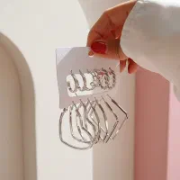 پک گوشواره استیل آبکاری رادیوم