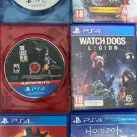 دیسک بازی ps4 ps5 last of us gta witcher