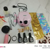 وسایل کاشت ناخن فقط 5500 ارسال رایگان