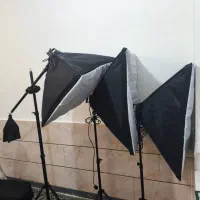 کیت نور ثابت ۵ لامپ با ۱۵ عدد لامپ