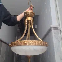 لوستر حبابی طرح برنز|لوستر و چراغ آویز|تهران, نیاوران|دیوار