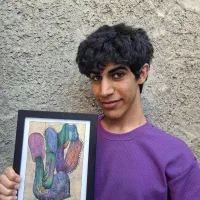 بشقاب دیوار کوب سفالی