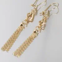 گوشواره طلا پیدا شده