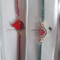 گردنبد و دستبد لبوبو باهم ۱۲۰ تومن|لباس|خرمدره, |دیوار