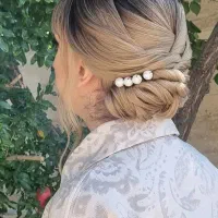 کلاه گیس قابل شینیون شدن
