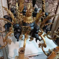 لوستر ۳ عدد برنز ایتالیا