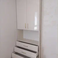 ساخت کابینت کمد دیواری MDF، هایگلاس|جاکفشی، کمد، دراور|پردیس, شهرک صنعتی خرمدشت فاز ۷|دیوار