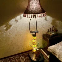 آباژور بلند زمینی|چراغ خواب و آباژور|تهران, مینابی|دیوار
