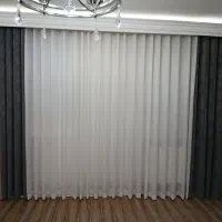 پرده حریر پانچ|پرده، رانر، رومیزی|فولادشهر, B2|دیوار