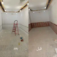 رنگ آمیزی ساختمان ونصب کاغذدیواری وپوسترسه بعدی|خدمات پیشه و مهارت|دهلران, |دیوار