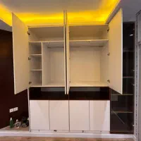 کمد دیواری باکسی درب لولایی کمدلباسی