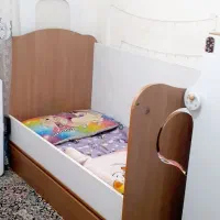 تخت کودک +۲کمد برند آوید تشک نداره|تخت و سرویس خواب|سیرجان, |دیوار