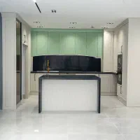 کابینت‌رنگ پلی اورتان / وکیوم/ هایگلس طراحی رایگان