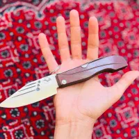 چاقو حیدری ضامن دار نو نو تیز تیز