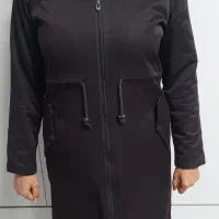 پالتو زنانه سایز ۳۸ تا ۴۲ مشکی کاملا نو و تمیز