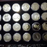 مدال سکه زیبای یادبودی کلکسیونی جدید پهلوی