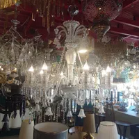 لوستر باکارات کریستال ۶ شاخه