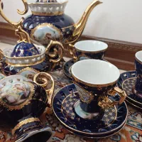 سرویس شیر خوری سورمه ایی|ظروف سرو و پذیرایی|قم, زنبیل آباد|دیوار