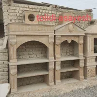 تولیدی باربیکیو(کباب پز).نرده سنگی و سنگ ساختمانی|مصالح و تجهیزات ساختمان|قم, کوه سفید|دیوار