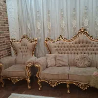 مبل ۹ نفره سلطنتی  و میز ناهارخوری ۶ نفره