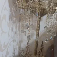 اباژور کنار سالنی برنز کامل|چراغ خواب و آباژور|میاندوآب, |دیوار