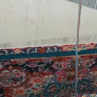 فرش نیمکاره طرح سالاری|فرش|کرمانشاه, |دیوار