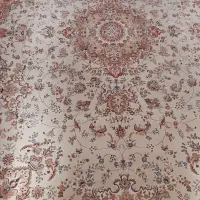 ۲ تخته فرش ۶متری زمرد مشهد ۱تخته فرش