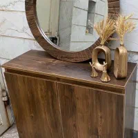 جاکفشی کنسول جا کفشی طرح کنسولی دو درب طول 70وو85