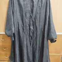 مانتو‌مشکی‌فری‌سایز‌پارچه‌خارجی‌ومجلسی