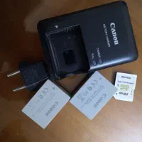 باتری دوربین کانن NB-10L و شارژر - 2 باتری + شارژر