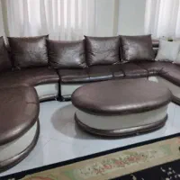 مبل چرم|مبلمان خانگی و میز عسلی|پیشوا, |دیوار