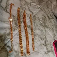 انواع دستبندطرح طلا هریکی۶۸۰ ولی آف خورده ۵۵۰