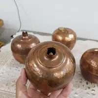 قندان مس انار و سیب ،سماور مسی،کاسه مس، پیاله مسی|ظروف سرو و پذیرایی|تهران, پونک|دیوار