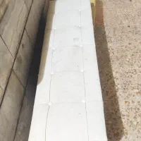 پاف چرم درحد نو با صندلی کارقیمت مناسب