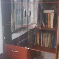 کمد کتابخانه|کتابخانه، شلف، قفسه‌های دیواری|چالوس, |دیوار