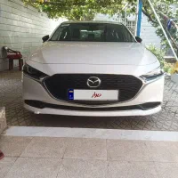 مزدا ۳ مدل 2024 سفید تو مارون|خودرو سواری و وانت|قزوین, |دیوار