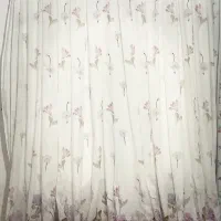 پرده اتاق خواب حریر گلدار سالم