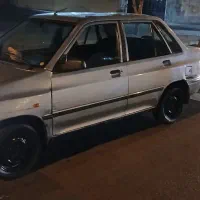 پراید نقره ای مدل ۱۳۸۷