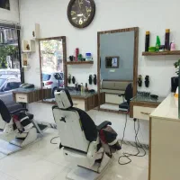 دکور ارایشگاه مردانه