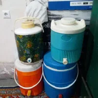 کلمن و صندلی و پرس پلاستیک