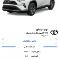 فروش حواله خودروی وارداتی تویوتا راوفور