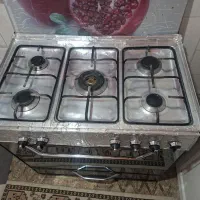 اجاق گاز  5 شعله طرح فر