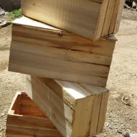 جعبه چوبی درب چوبی کاهو صندوق چوبی سبد چوبی انگور|عمده‌فروشی|مریوان, |دیوار